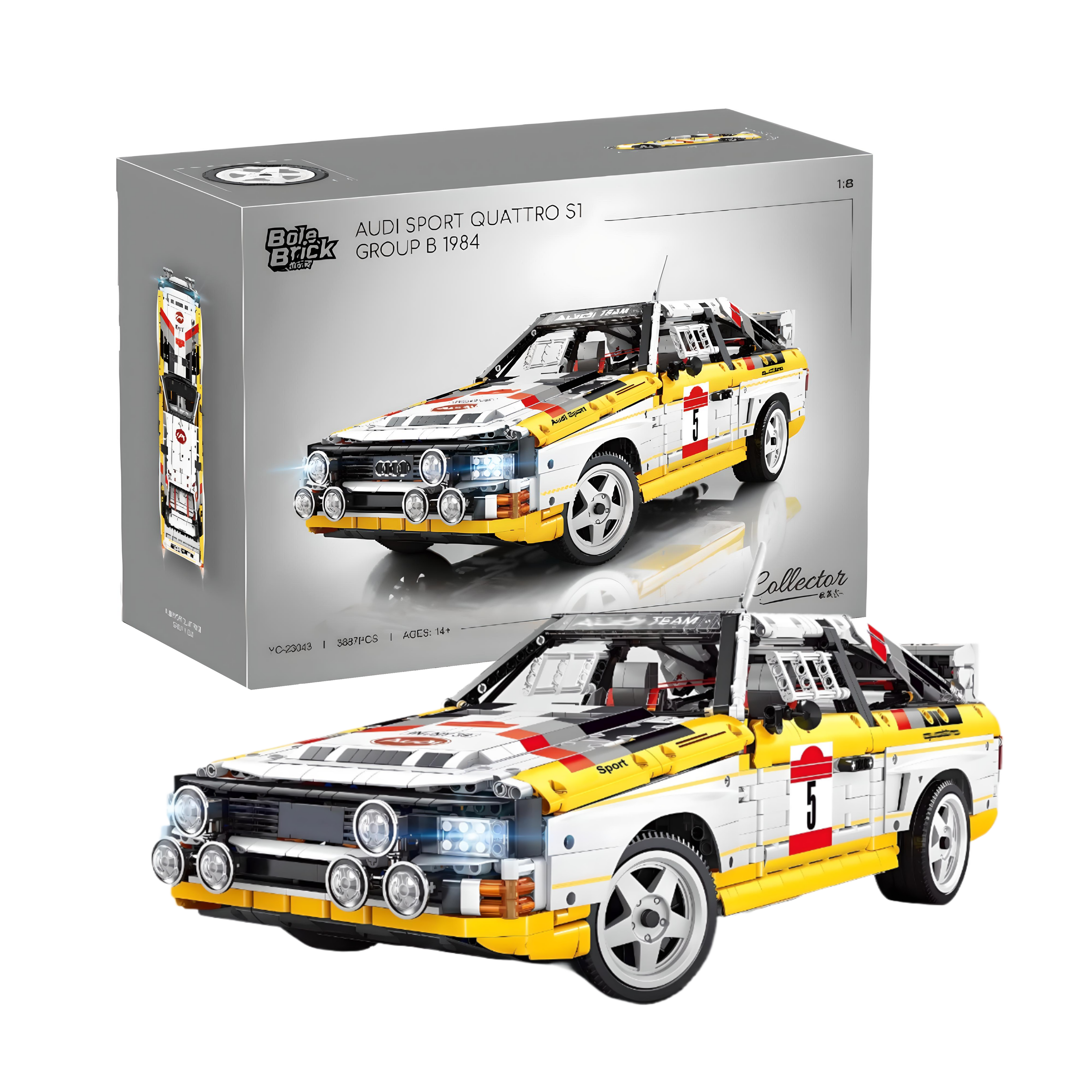 Audi Sport Quattro S1 Groupe B | Brique Bole YC-23043