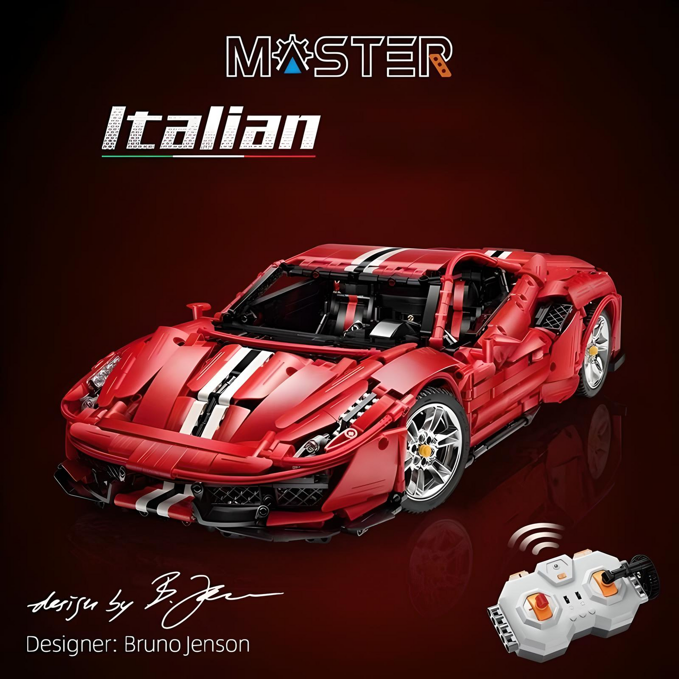Ferrari 488 Pista | CaDA C61042/C61043 - secundaire afbeelding 1