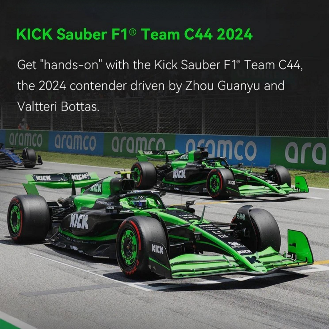 KICK Sauber F1 C44 | CaDA C64010 - secundaire afbeelding 1