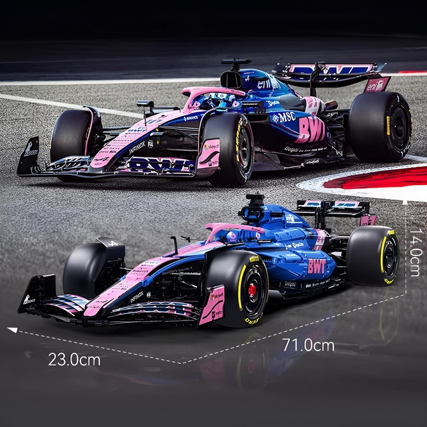 BWT Alpine Formula One Team A525 | CaDA C64012 - secundaire afbeelding 3