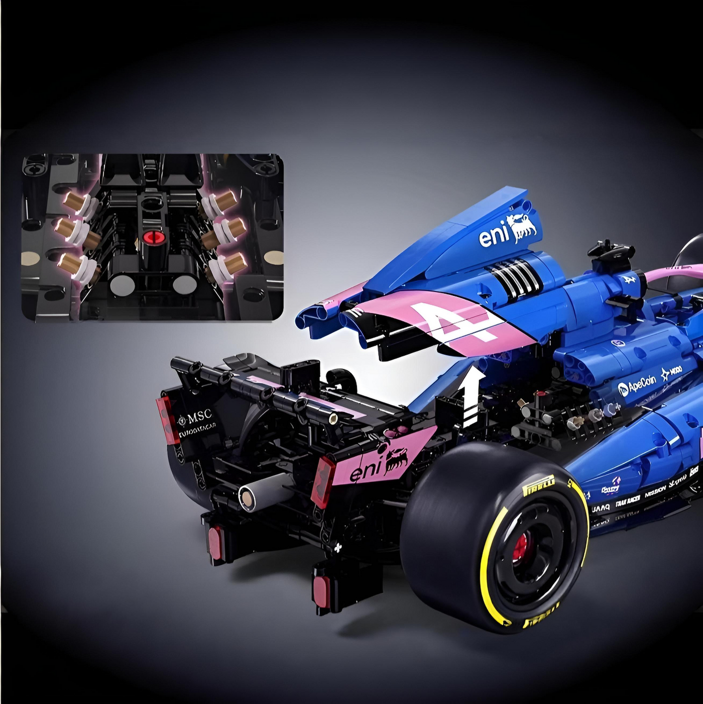 BWT Alpine Formula One Team A525 | CaDA C64012 - secundaire afbeelding 10