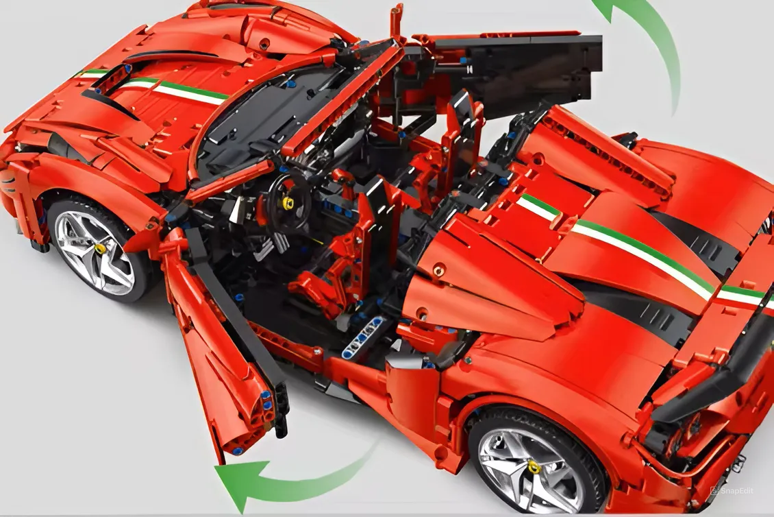 Ferrari F8 Tributo | Jie Star JD018 - secundaire afbeelding 1
