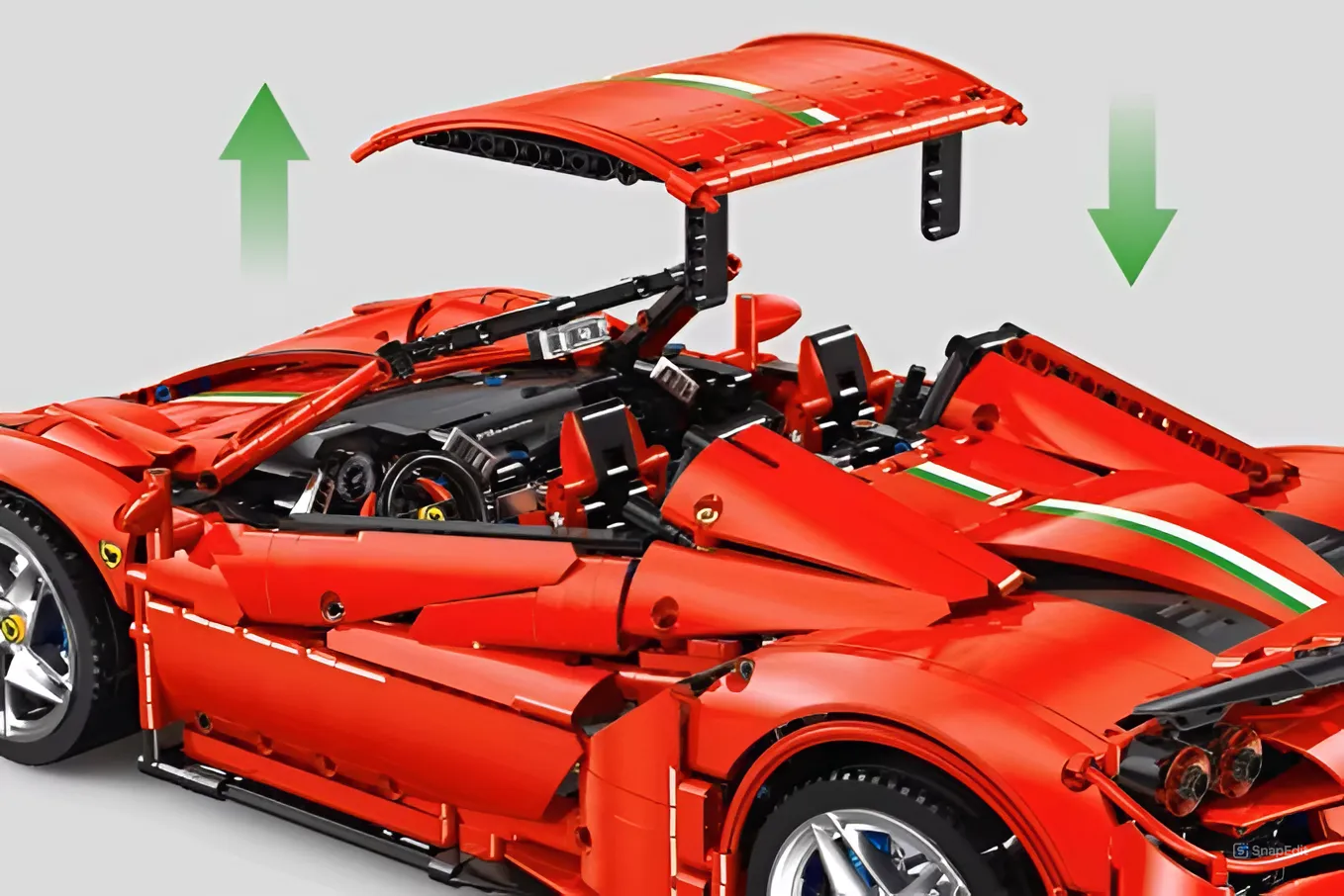 Ferrari F8 Tributo | Jie Star JD018 - secundaire afbeelding 3