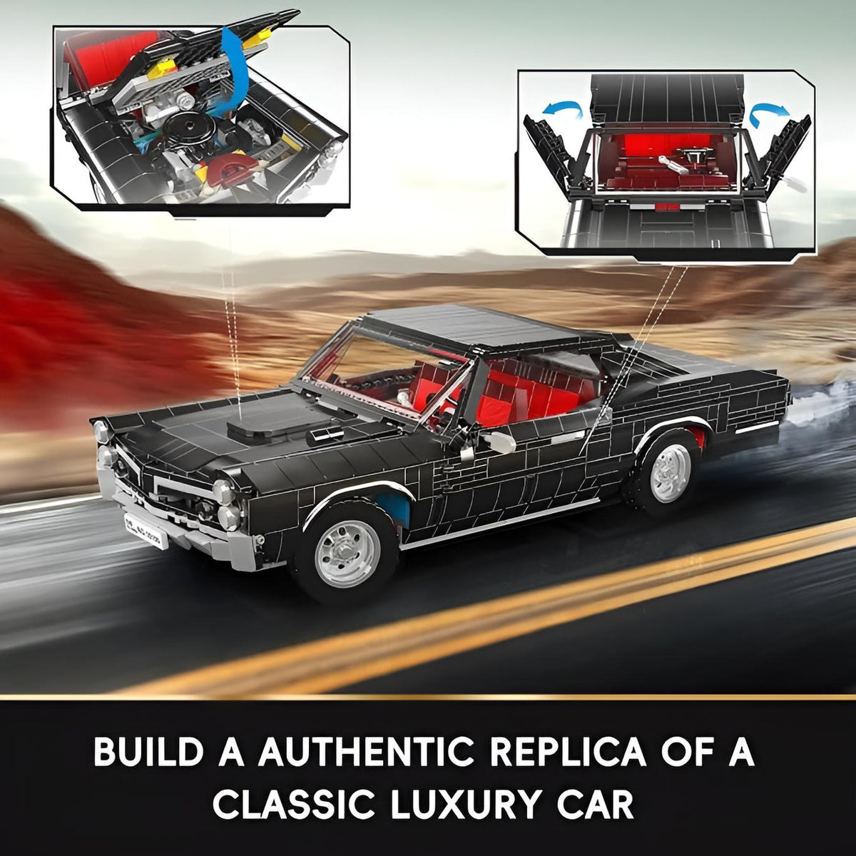 Pontiac GTO | Mould King 10199 - secundaire afbeelding 2