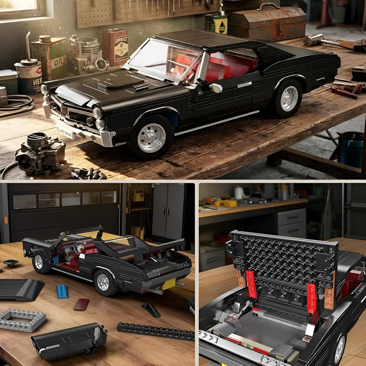 Pontiac GTO | Mould King 10199 - secundaire afbeelding 4