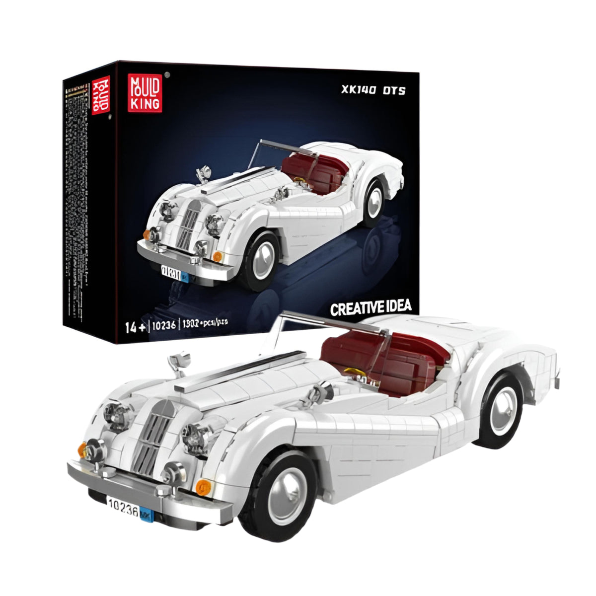 Jaguar XK140 Roadster | Mould King 10236