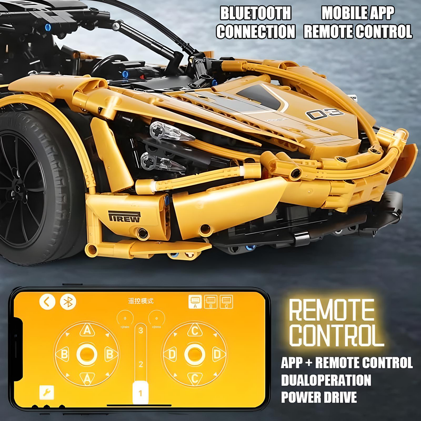 McLaren 720S | Mould King 13145 - secundaire afbeelding 8