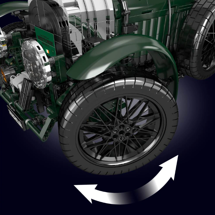 Bentley Blower | Mould King 13191 - secundaire afbeelding 4