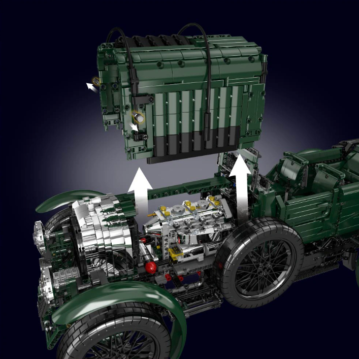 Bentley Blower | Mould King 13191 - secundaire afbeelding 3